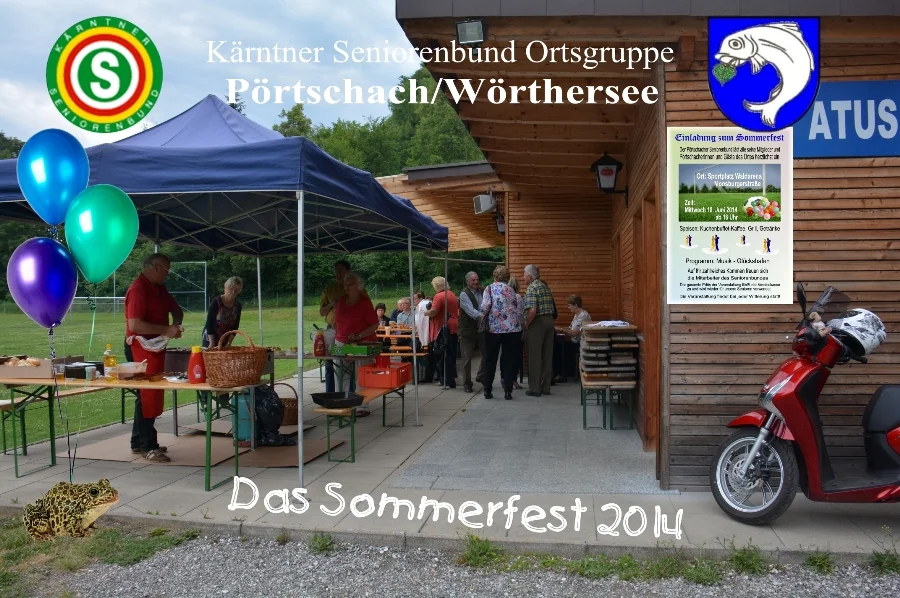 Bereits zum 6.Mal findet unser#Sommerfest im schmucken Vereinslokal#des ATUS Pörtschach statt