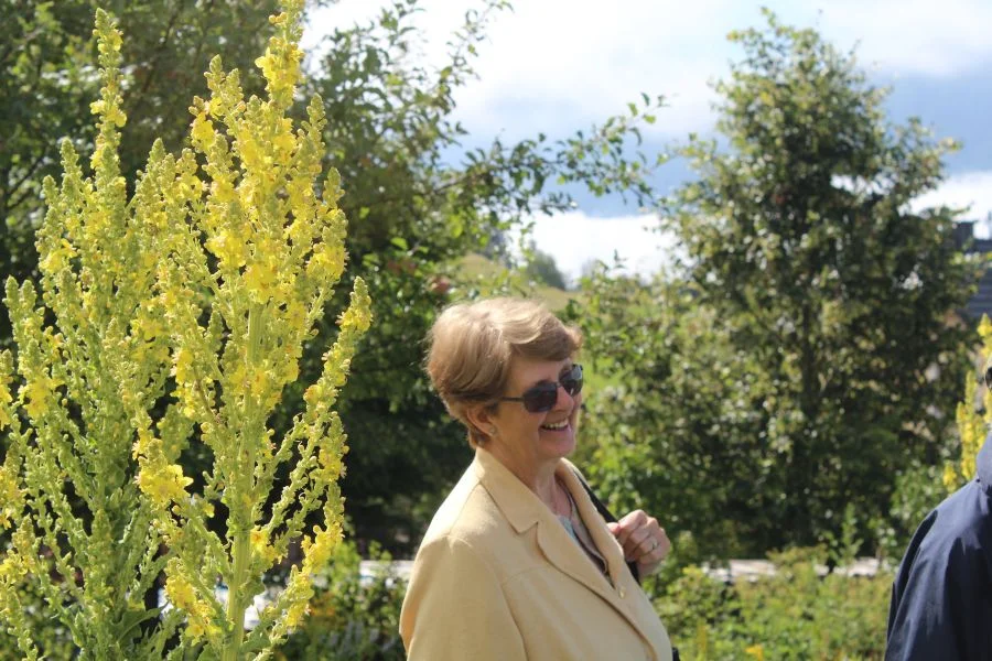 Hildegard Czerny immer gut aufgelegt