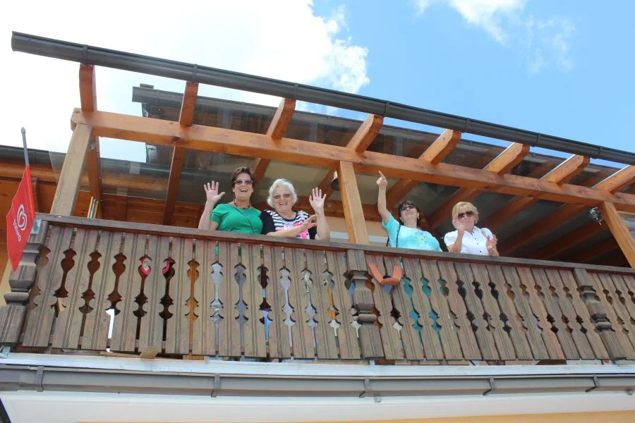 Ein lustiges Damenquartett