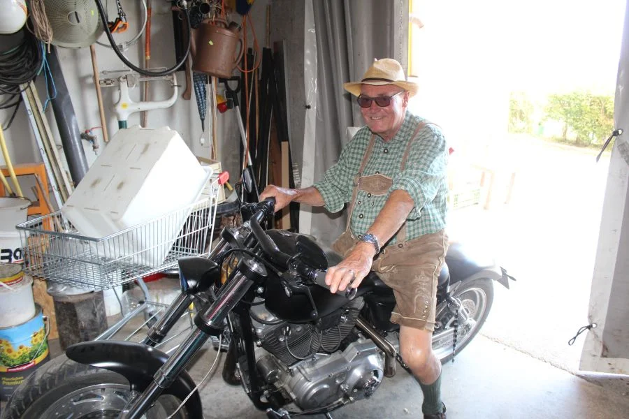 Fast wäre Günter Wienerroither mit dieser Maschine nach Hause gefahren.