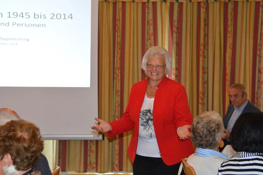 Obfrau Heidi Wienerroither freute sich über den regen Besuch