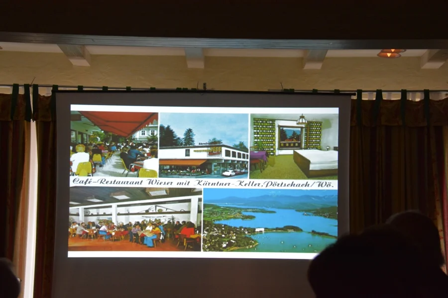 Konditorei und Restaurant Wieser war stets ein gern besuchtes Lokal der Pörtschacher