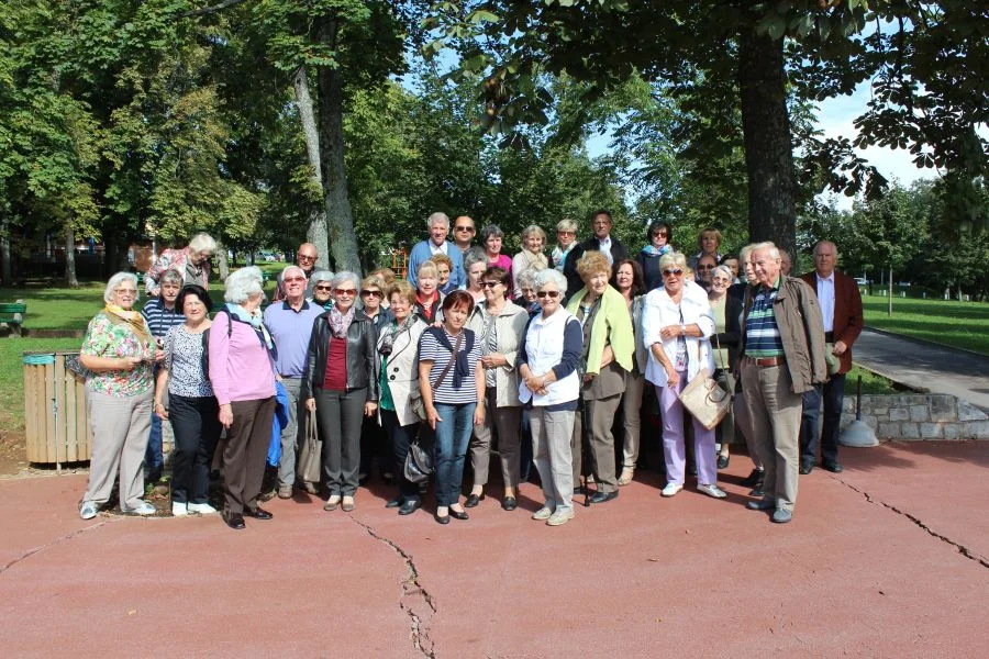 Ein obligates Gruppenfoto