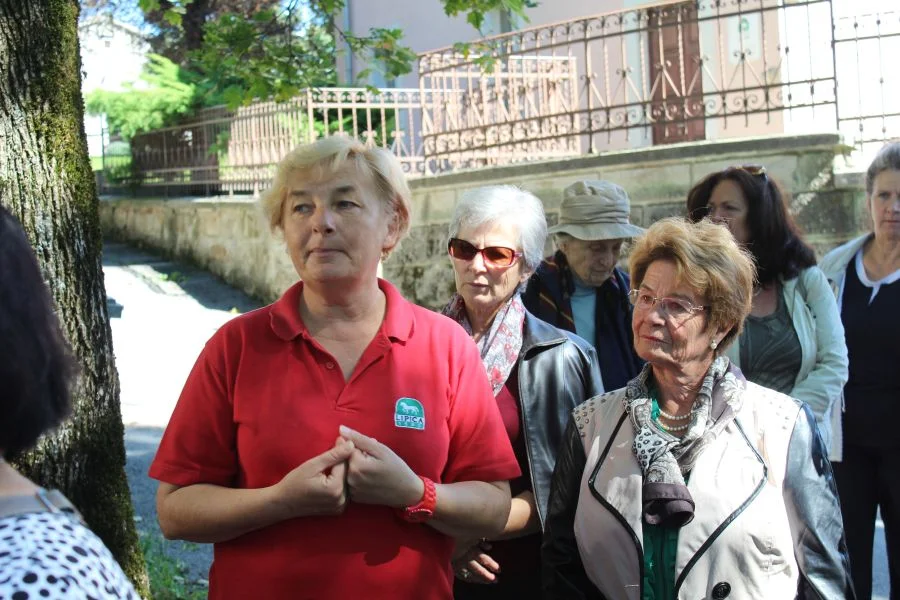 Unsere Führerin ..#sehr lautstark aber äußerst kompetent