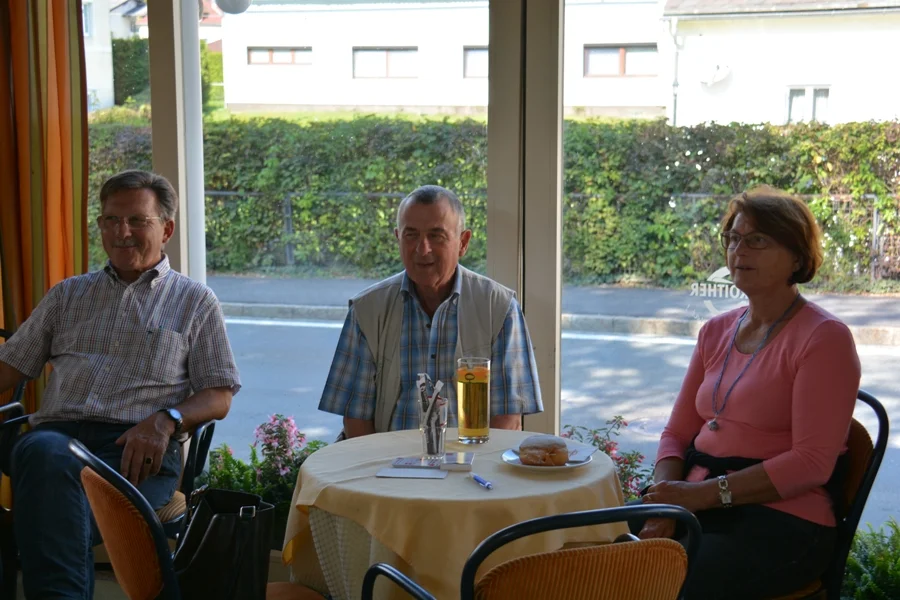 In Erwartung des zugelosten Gegners