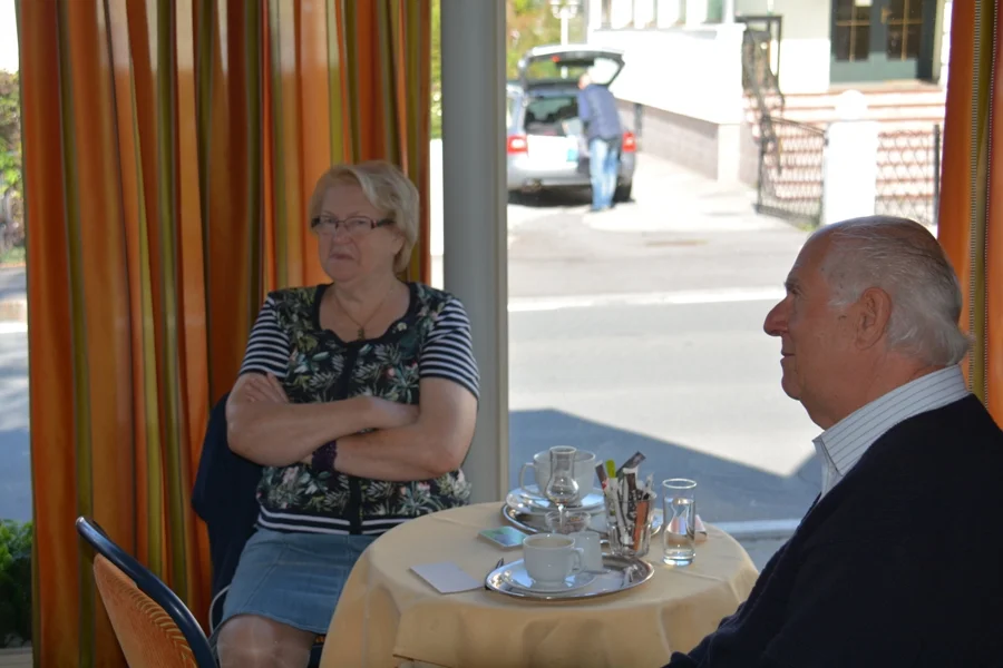 Poldi Deketh und Hans Prüller