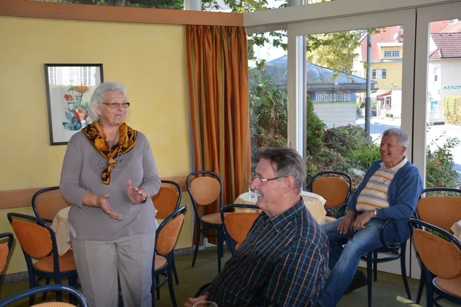 Seppi Wienerroither und Adolf Daniel