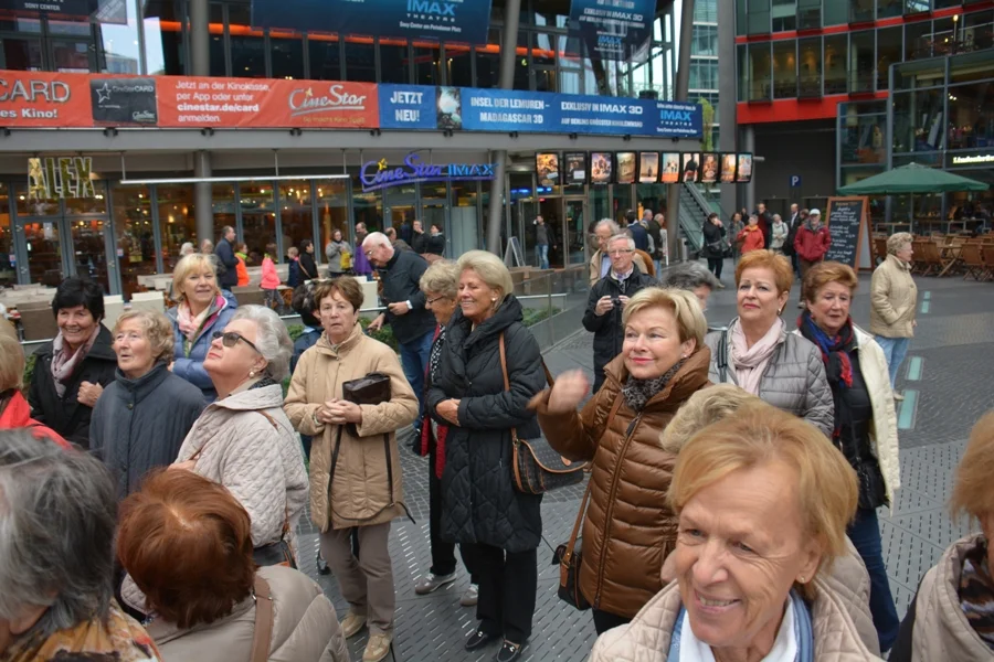 Ein Teil unserer gutgelaunten Gruppe