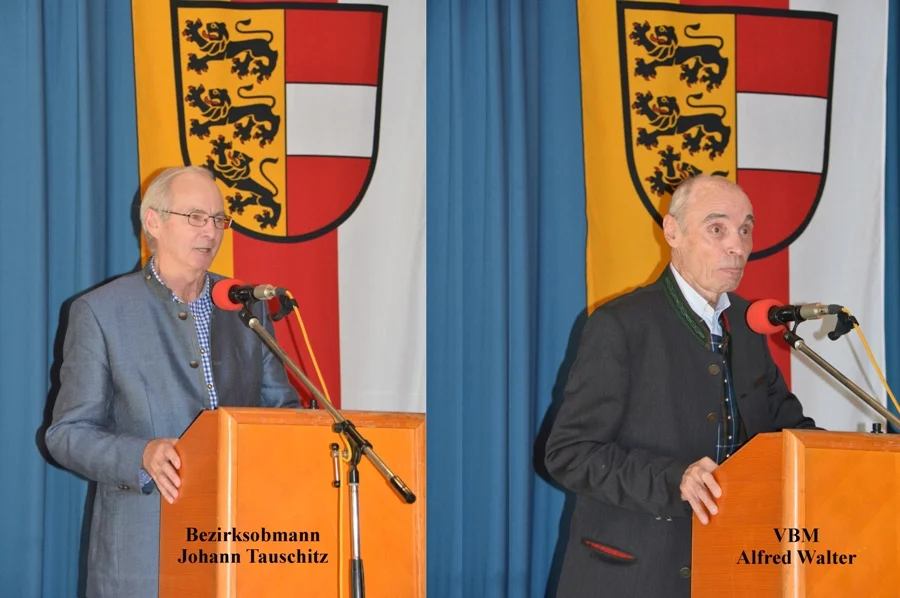Grußworte von Bez.Obmann und#Herrn VBM Alfred Walter