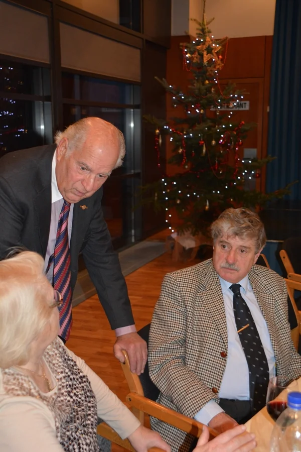 Hans Prüller im Gespräch mit#Poldi und Hermann Deketh