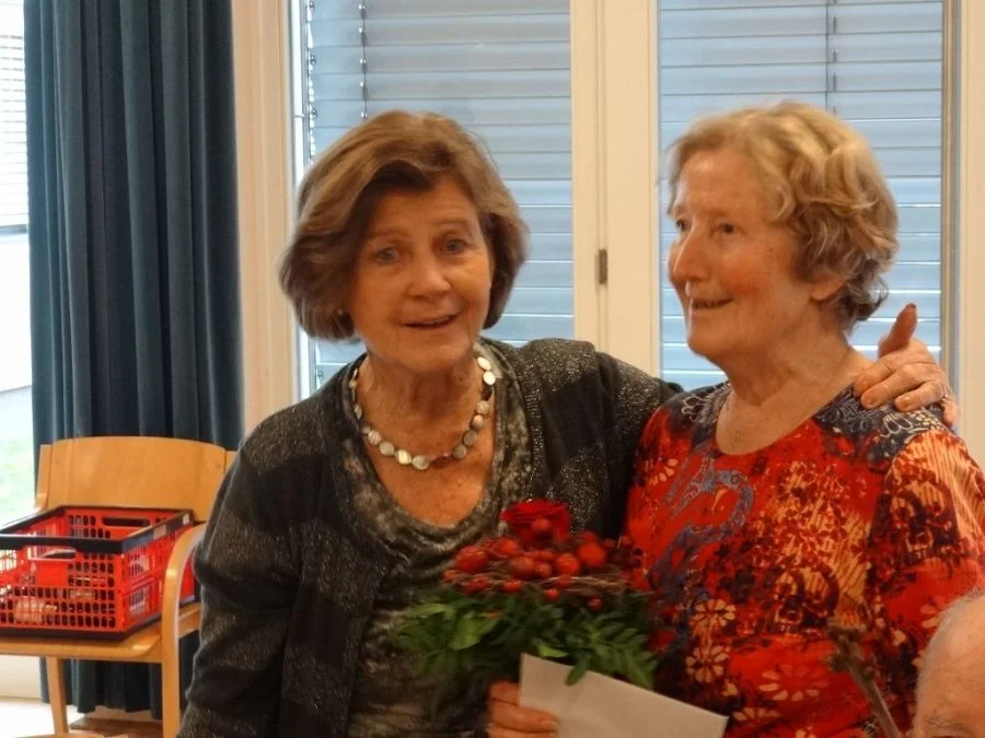 Ein Dankeschön von Tanzorganisatorin#Else Zinnecker unserer Tanzleiterin#Renate Rauter