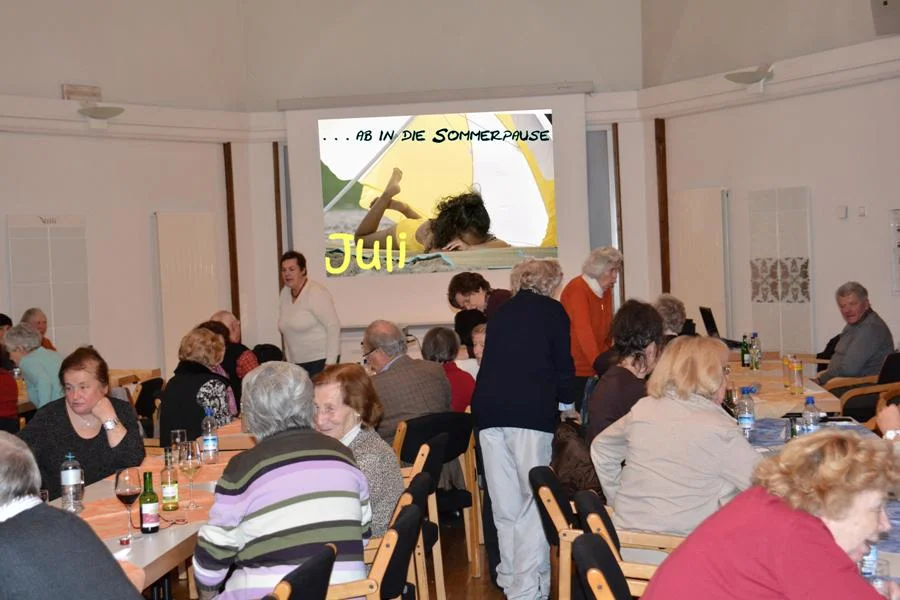 Das Programm wurde in 2 Teilen präsentiert