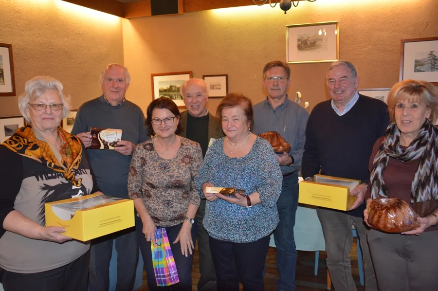 Alle Teilnehmer freuten sich über #die gelungene Veranstaltung