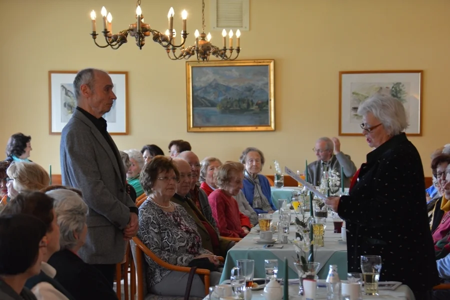 Auch Vzbgm. Alfred Walter wurde für seinen langjährige Unterstützung und Förderung des SB besonders geehrt.