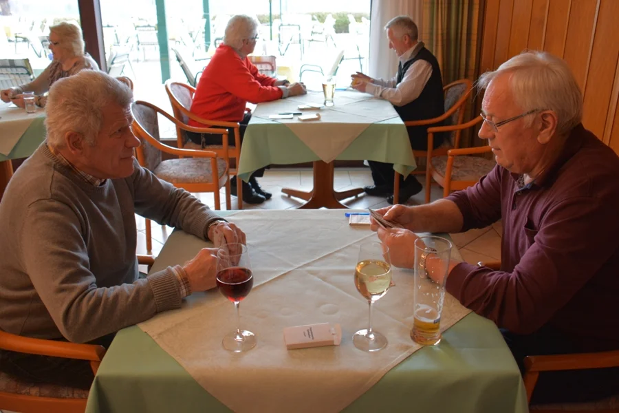 +Salacher Großmeister+ Hermann Köfer gegen Adolf Daniel