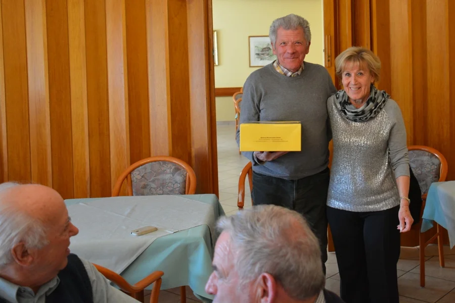 Losgewinner wurde Adolf Daniel