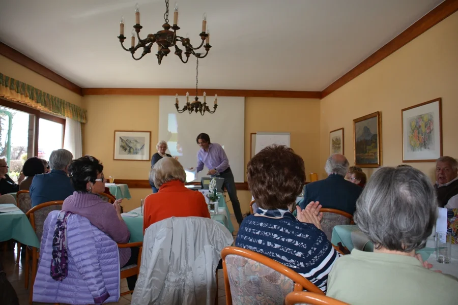 Aufschlussreicher Vortrag von#Werner Madritsch