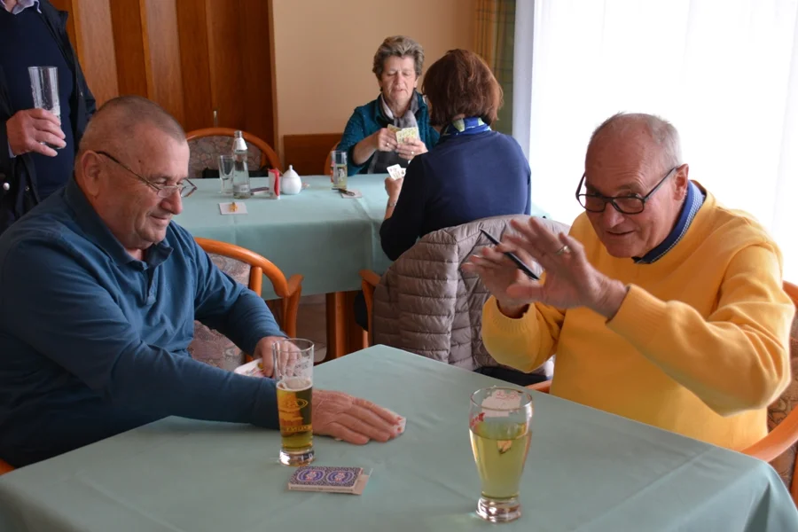 Celle Mokre und Günter Wienerroither#noch guter Laune