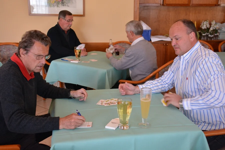 Seppi Dörfler und Hansi Valente