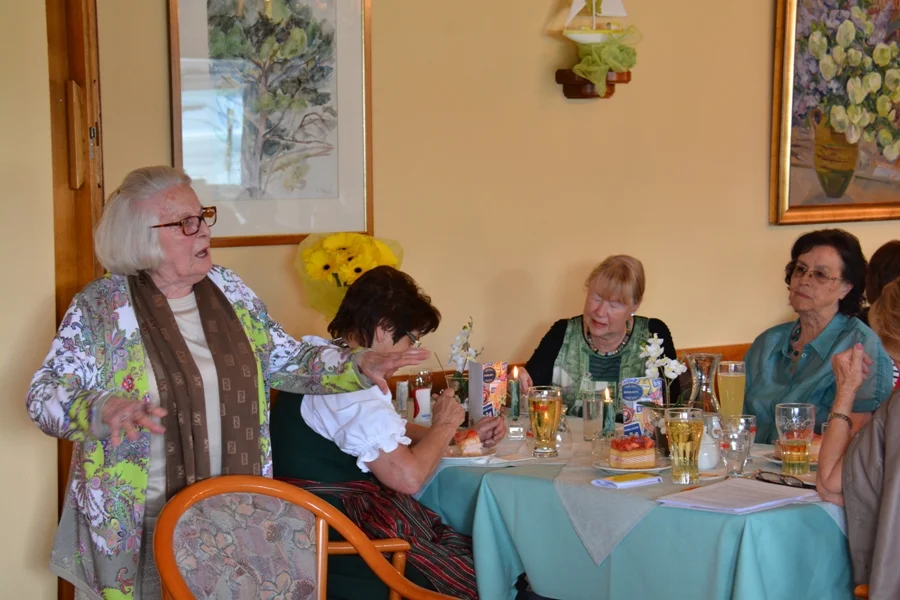 Besonders begeisterte die Erzählung von der Ankunft des +Habsburger+