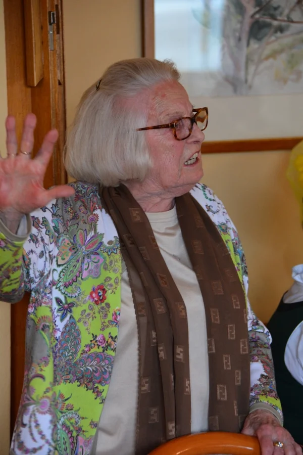 Ehrenobfrau Annemarie Samitz begeisterte wie in besten Jahren