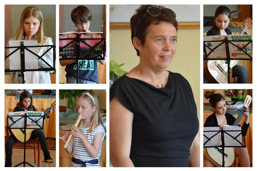 Dank an Sybille Valentinitsch und ihren Schülern für die großartigen Darbietungen