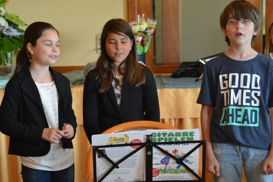 Julia Krassnig und Lukas Rekelj