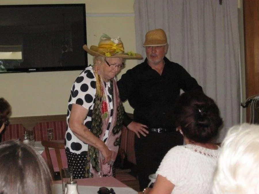 Poldi und Heinz mit einer gelungenen Einlage