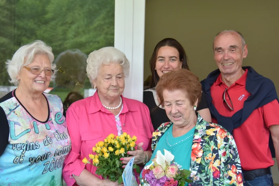 Auch Bgm. Mag. Silvia Benz und Alfred Walter gratulierten recht herzlich