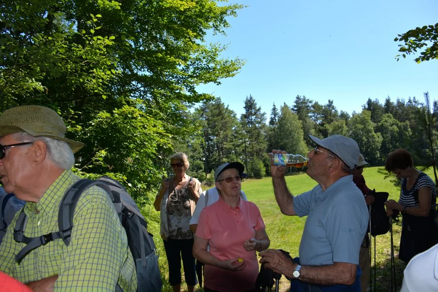 Angeortnete Trinkpause..