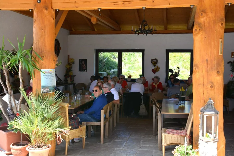 Eine urige Laube beim +Leutschacher+