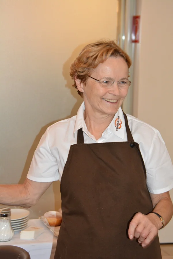 Seniorchefin Helga Wienerroither bei der Preisverteilung