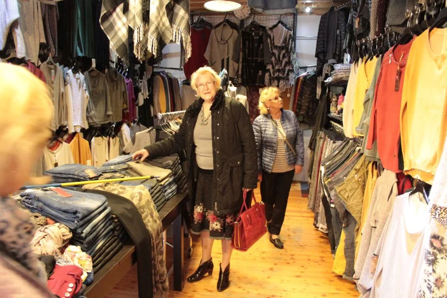 Winterkleidung ist gefragt..