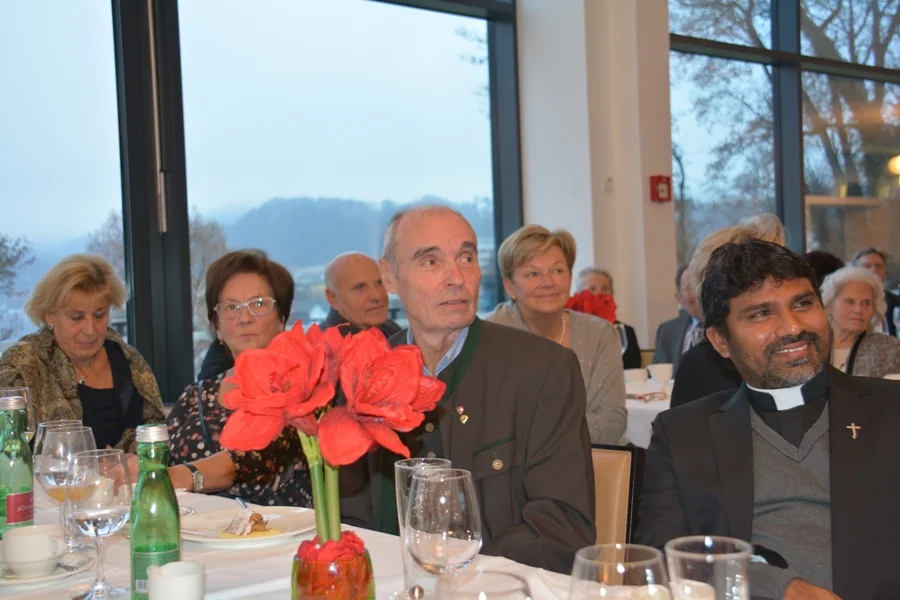 Pfarrer Joseph Thamby ein gerngesehener Gast beim SB