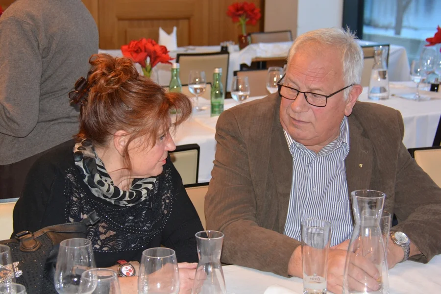 Zwei alte Wirtsleute aus Sallach