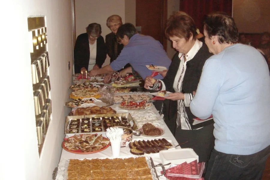 Das Buffet ist eröffnet