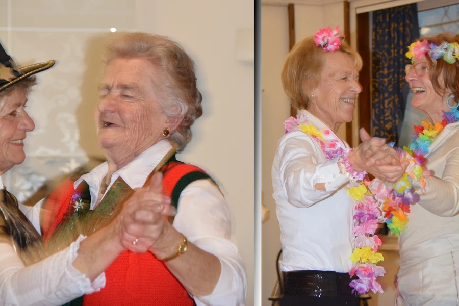 Immer tanzfreudig Zita Adelbrecht