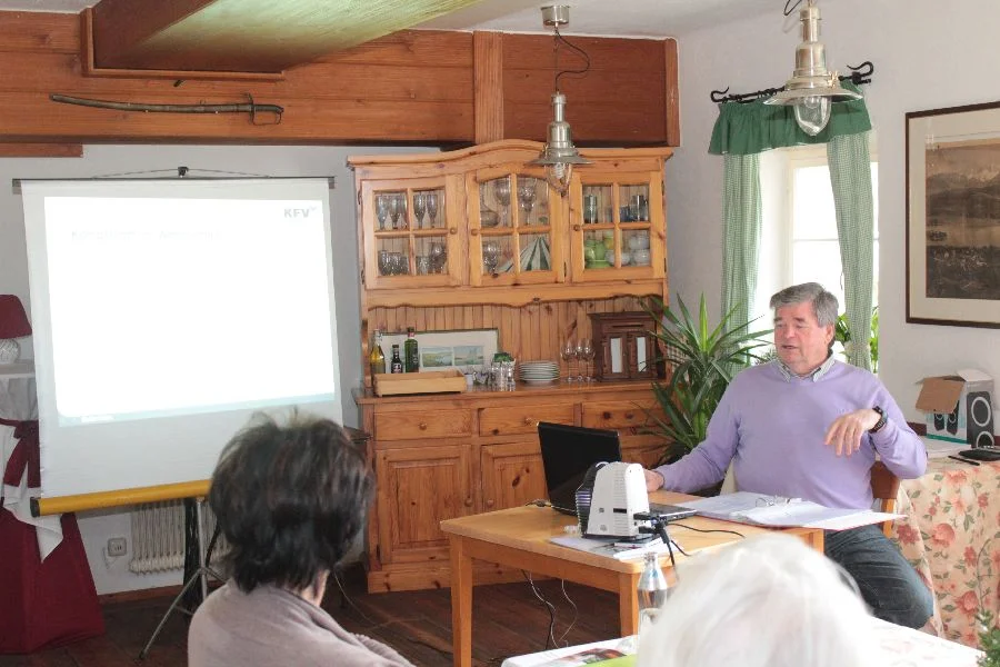 Helmut Saurer +Ihr ward eine sehr diskussionsfreudige Runde.+