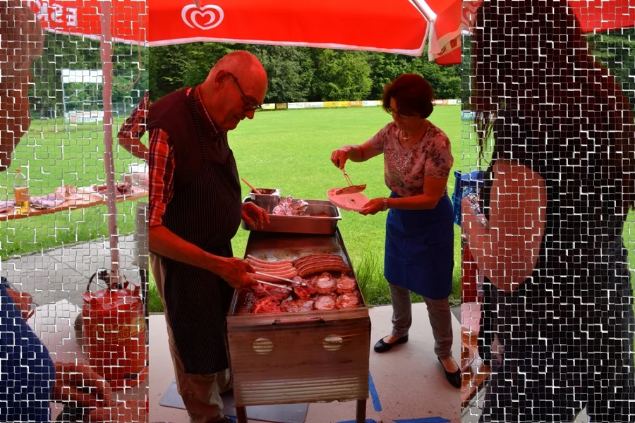 und Assistentin Brigitte Bahr