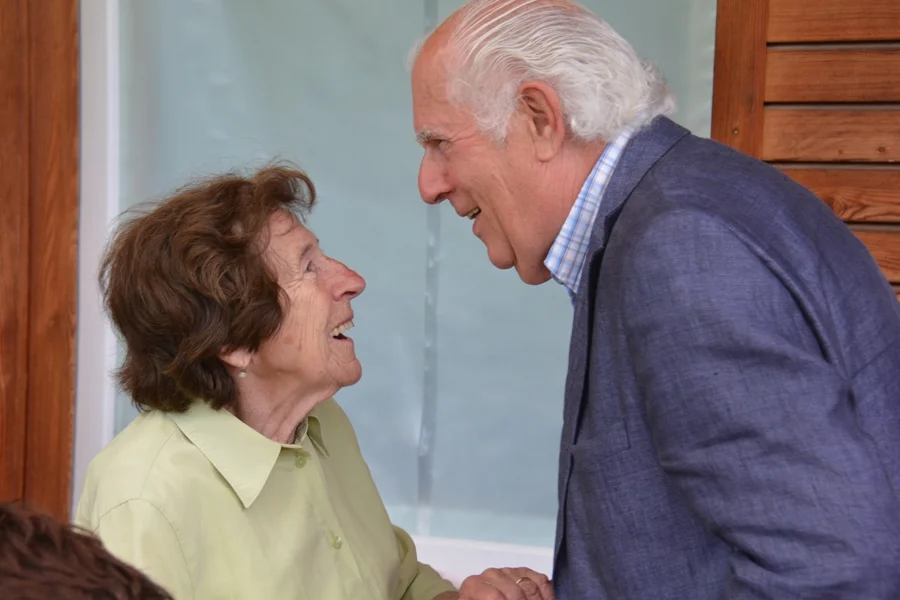 Erna Rapatz und Hans Prüller#ein Gespräch unter vier Augen