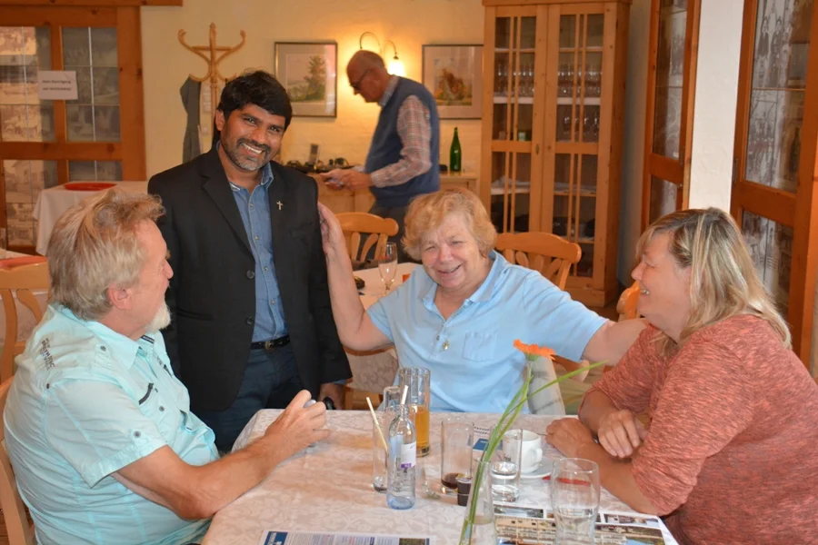 Ein erfreulischer Besuch von Pfarrer#Joseph Thamby Mula