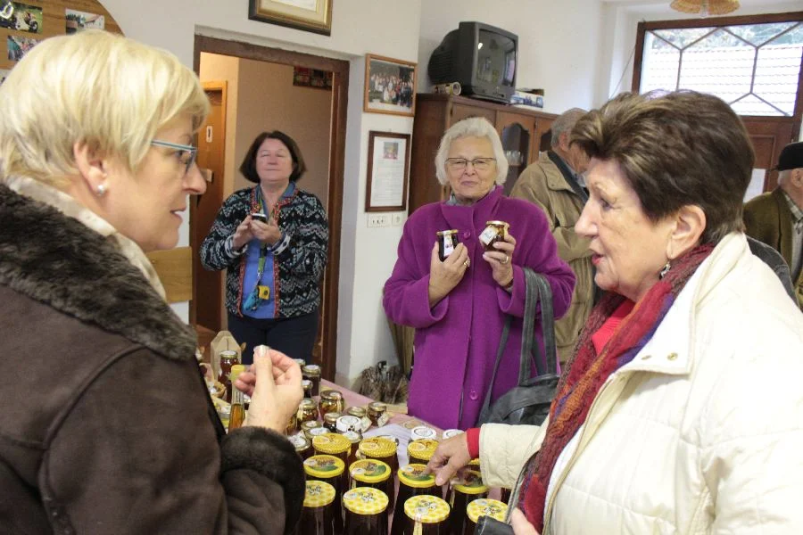 Der +Salbei-Honig+ war sehr gefragt