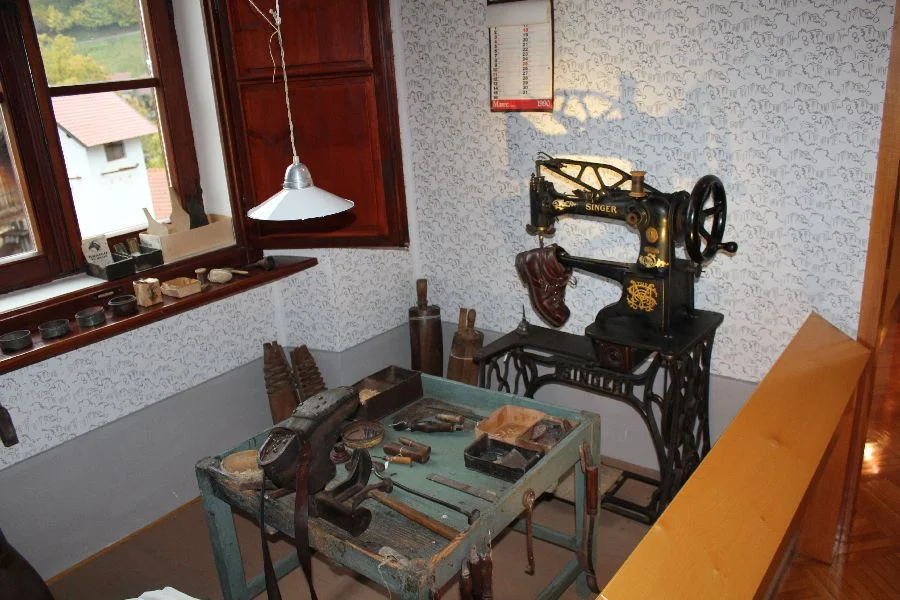 Eine alte Schusterwerkstatt