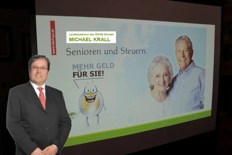 Interessanter Vortrag von#Reg.Rat Michael Krall