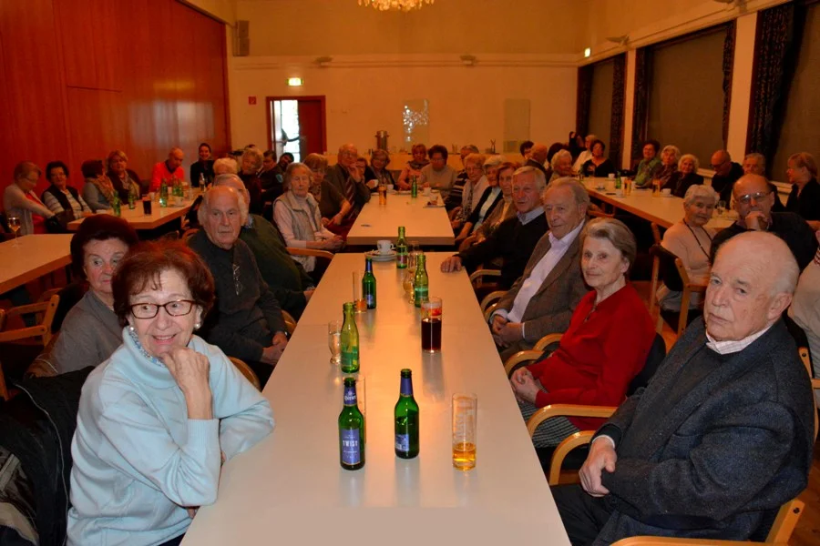 Ehepaar Bukovschek zeigt immer Intesesse am Vereinsgeschehen