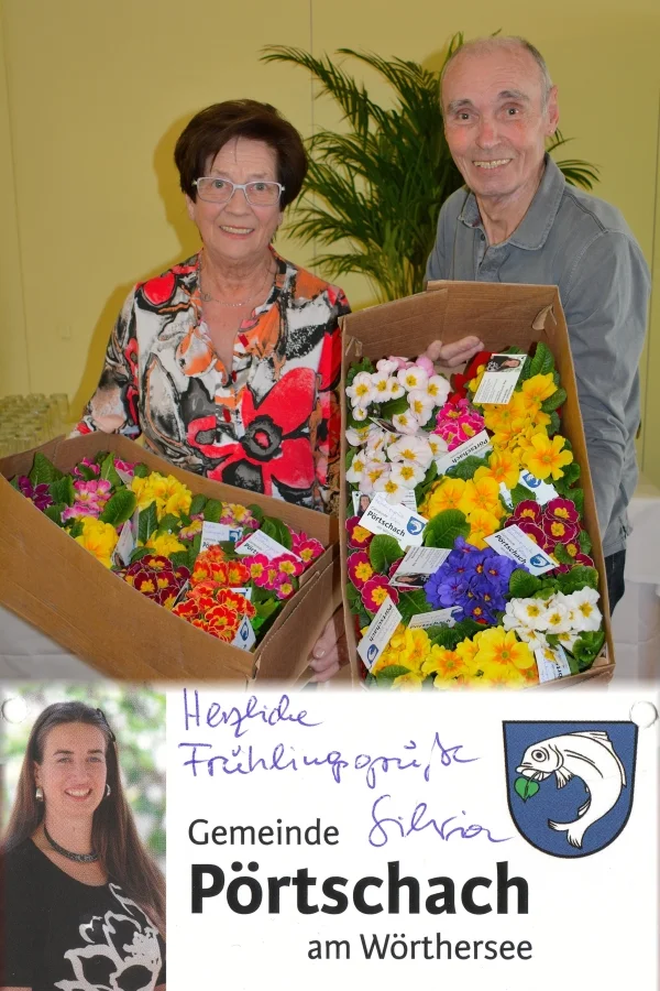 Wie alle Jahre ein Frühlingsgruß von Frau Bürgermeister Mag. Silvia Häusl-Benz