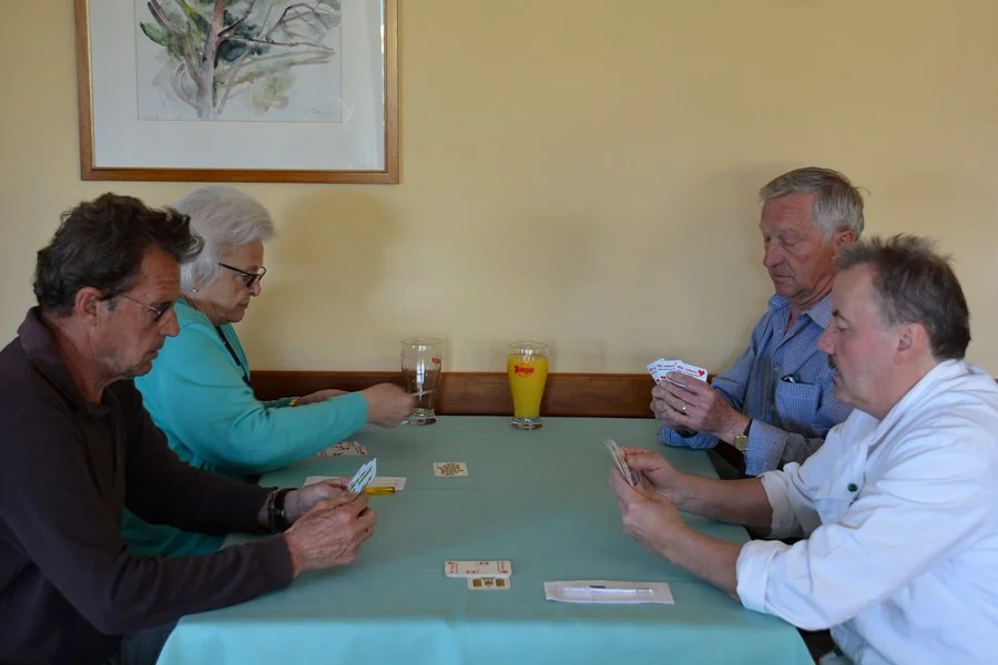 Josef Dörfler und Küchenchef Bertl