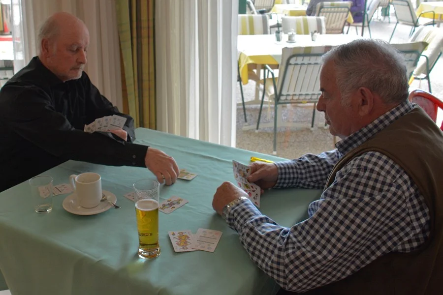 Mag. Heinz Kellerer und Robert Samitz#der diesmal leer ausging