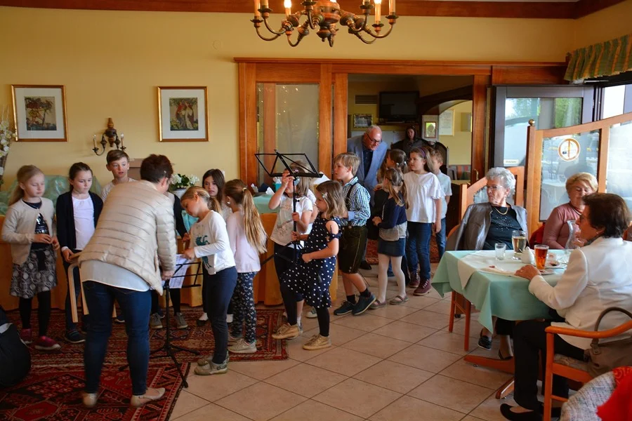 Einzug des Musikschulchores#Pörtschach