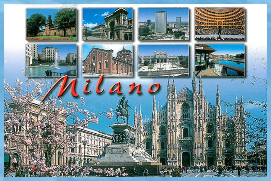 Ab Mailand hatten wir eine sehr#kompetente Reiseführerin